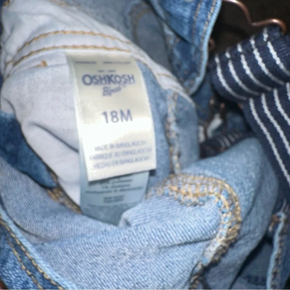 OshKosh B'gosh‎ Classic Blue Kids Overalls